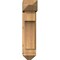 Ekena Millwork Westlake Arts and Crafts Smooth Bracket w/ Offset Brace, Western Red Cedar, 7 1/2"W x 20"D x 32"H BKT0806X20X32WTL03SWR - alternate 3